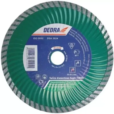 Tarcza Diamentowa 125mm Super Turbo DEDRA