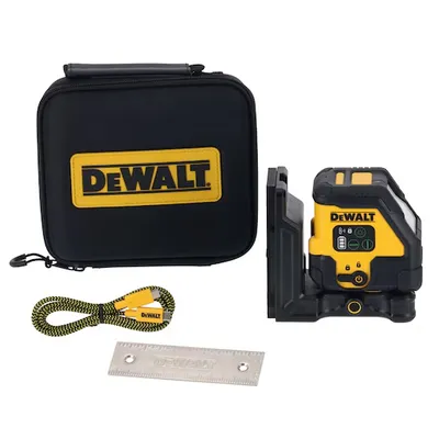 Laser Krzyżowy USB-C DEWALT - Zielony