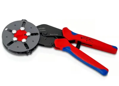 Szczypce Do Zagniatania Z Magazynkiem Wymiennym, Fotowol. KNIPEX