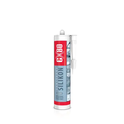 Silikon Sanitarny Bezbarwny 300ml CX-80