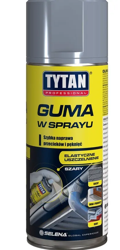 TYTAN Guma W Sprayu 400 ml - Szary