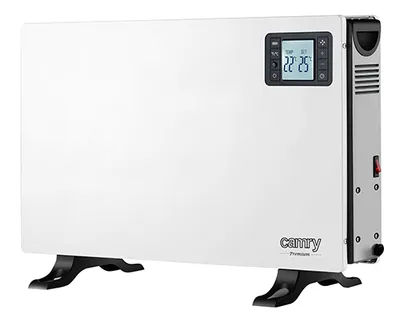 Grzejnik Konwektorowy LCD Z Pilotem 2000W Cr 7739W CAMRY - Biały