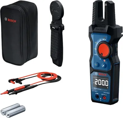 Miernik Cęgowy Gfm 1000-15 + MH1 Wieszak Magnetyczny BOSCH