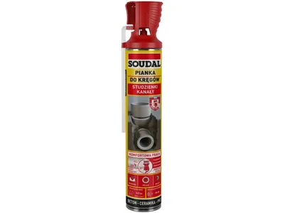 Pianka Montażowa Wężykowa Do Kręgów Genius Gun B3 750ml SOUDAL