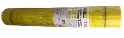 Siatka Podtynkowa Z Włókna Szklanego 145g/m² 1M*50M SICHER - Żółta