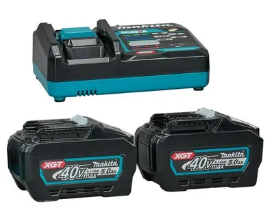 Zestaw Zasilający 18V Xgt 40V 2*5.0AH + DC40RA MAKITA