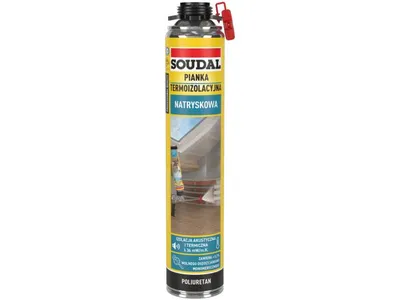 Pianka Pistoletowa Termoizolacyjna Natryskowa 700ml SOUDAL
