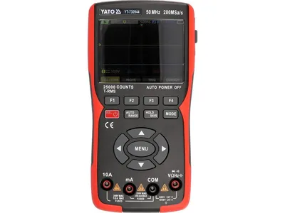 Oscyloskop Multi 280MSA/S 50MHZ 3w1 YATO