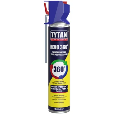 Pianka Wężykowa Revo 360° Wielopozycyjna 780ml TYTAN