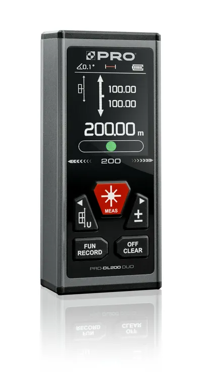 Dalmierz Laserowy Dwustronny DL-200 Duo-R PRO