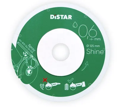 Tarcza Diamentowa Shine 125*0.6*6*22.23 DISTAR