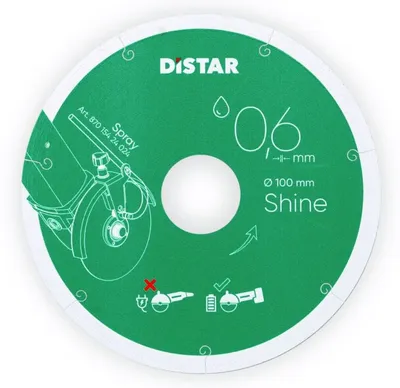 Tarcza Diamentowa Shine 101.6*0.6*5*22.23 DISTAR