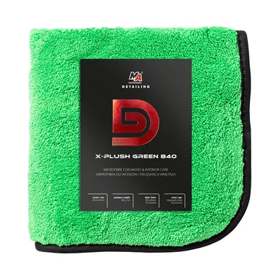 Detailer Mikrofibra Do Wosków X-Plush Green 840GSM MOJE AUTO