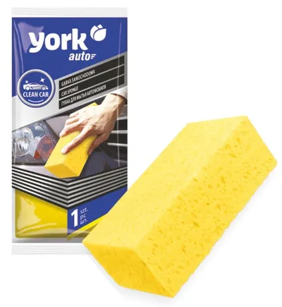 YORK Uniwersalna Gąbka Do Mycia Samochodu