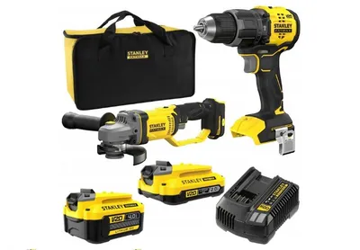 Zestaw 18V V20 SFMCD716 + SFMCG400 1*2.0AH 1*4.0AH Torba STANLEY