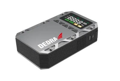 Urządzenie Rozruchowe Powerbank 12000 mAh LCD, Kompresor DEDRA