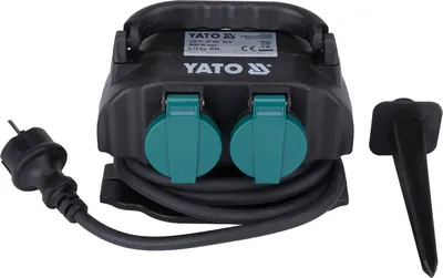 Gniazdo Ogrodowe Wbijane IP44 4*230V YATO