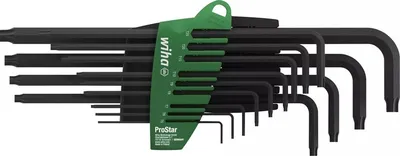Zestaw Kluczy Trzpieniowych Torx Z Uchwytem Prostar 13 szt. WIHA