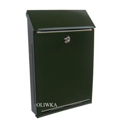 Skrzynka Na Listy A-4 METALBUD - Oliwkowa