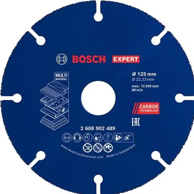 Tarcza Tnąca Węglikowa Expert Multi Material 125*22MM BOSCH