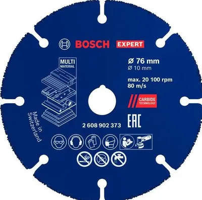 Tarcza Tnąca Węglikowa Expert Multi Material 76*10MM BOSCH