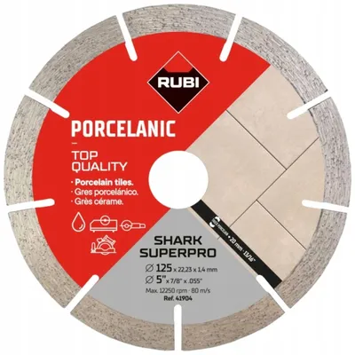 Tarcza Diamentowa Shark Superpro Blade 125 RUBI