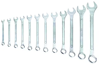 Komplet Kluczy Płasko-Oczkowych 12-SZTUK 6-22MM TOP TOOLS