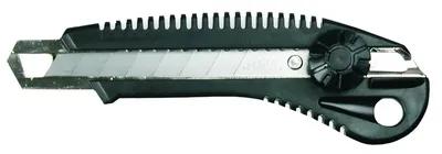 Nóż, Nożyk Z Ostrzem Łamanym 18mm Docisk Śrubowy TOP TOOLS