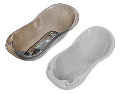 TEGA SO-004-106 Wanna Dziecięca 86 cm SOWA - Szara