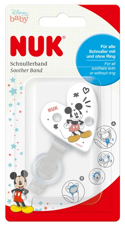 NUK 751448 Tasiemka Do Smoczka DISNEY MYSZKA MICKEY