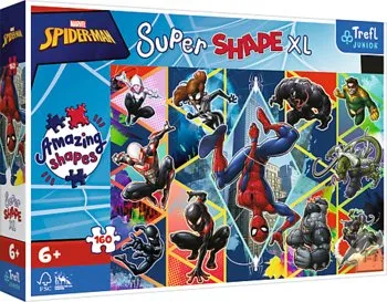 TREFL 50024 Puzzle 160 XL Dołącz Do Spidermana