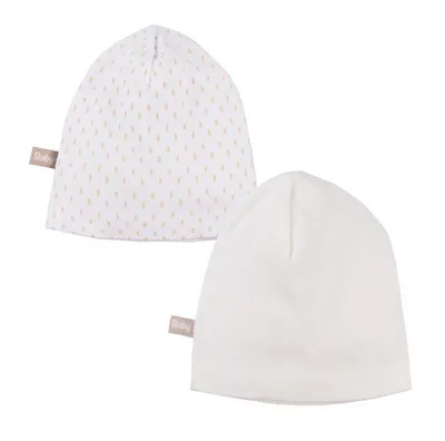 EWA 906687 Czapka Smerfetka 2-PAK Ecru 62