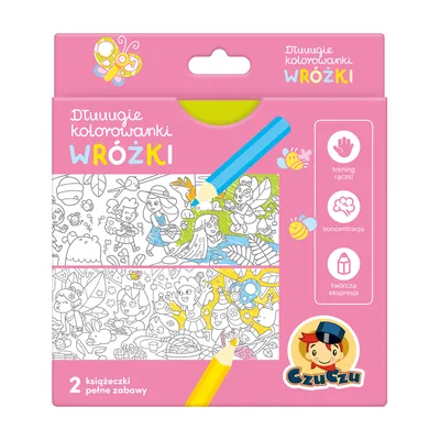 CzuCzu 6760045 Zestaw Rysowanek Wróżki