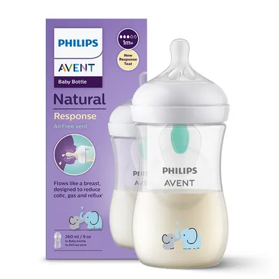 AVENT SCY673/81 Butelka Natural Responsywna Dekor 260 ml