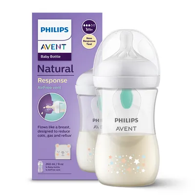 AVENT SCY673/82 Butelka Natural Responsywna Dekor 260 ml