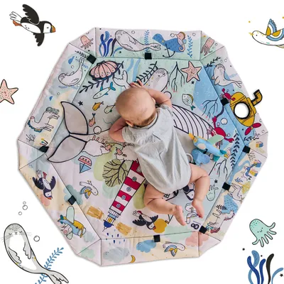 KINDERKRAFT Mata Edukacyjna SmartPlay Sea