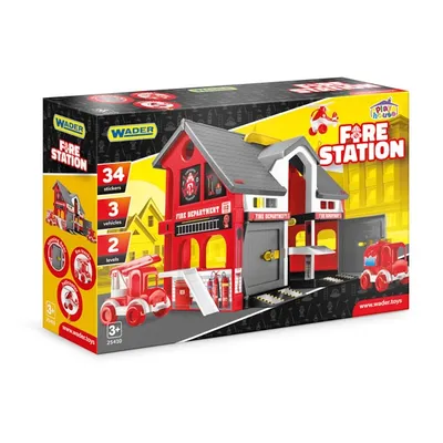 WADER 25411 Play House Remiza Strażacka