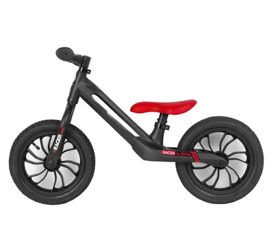 MILLY MALLY 3866 Qplay Rowerek Biegowy Racer Black