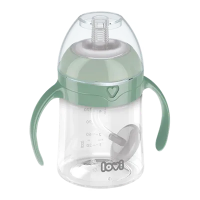 LOVI 35/364 Pierwszy Kubek Z Obciążoną Słomką 150ml. Green