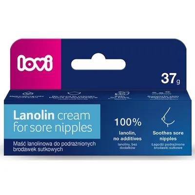 LOVI 14/001 Maść Lanolinowa Do Brodawek Sutkowych 37g