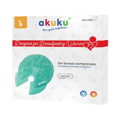 AKUKU A0534 Kompresy Żelowe Na Piersi 2 szt