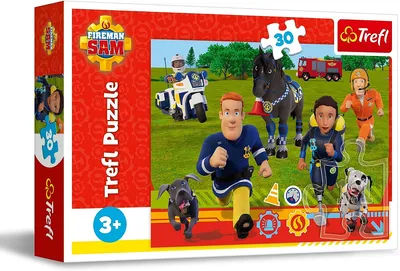 TREFL 18297 Puzzle 30 Gotowi Do Pomocy