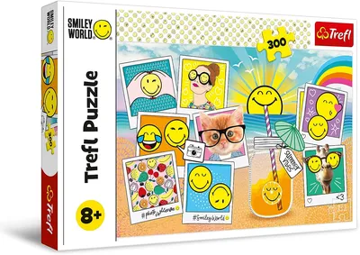 TREFL 23019 Puzzle 300 Smiley Na Wakacjach