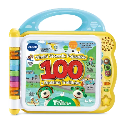 VTECH 61799 Słownik Rodziny Treflików Pojazdy