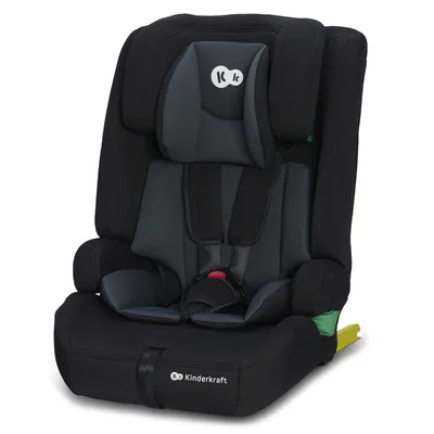 KINDERKRAFT Fotelik Samochodowy SAFETY FIX 2 I-Size 76-150CM Black