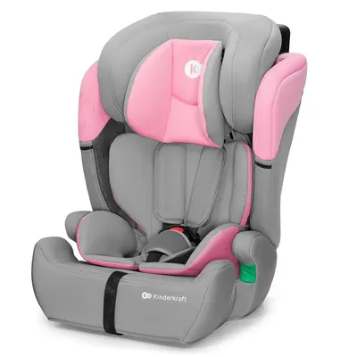KINDERKRAFT Fotelik Samochodowy COMFORT UP I-Size 76-150CM PINK