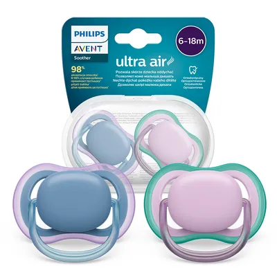 AVENT SCF085/34 Smoczek Ultra Air 6-18M Granat/Fiolet