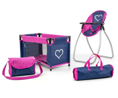 MILLY MALLY 5373 Zestaw Dla Lalek Elsa Prestige Navy