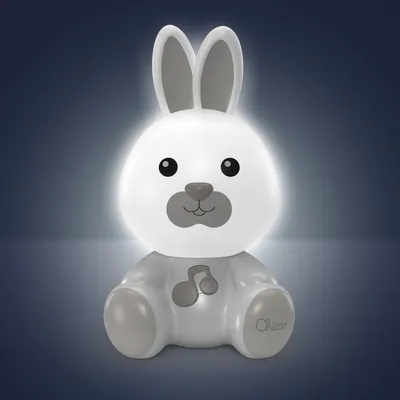 CHICCO 00011456000000 FD Lampka Nocna KRÓLICZEK