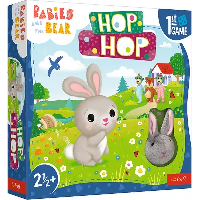 TREFL 02435 Gra HOP HOP / Bobaski I Miś